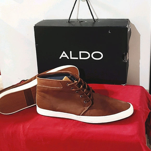 Men\'s size US/12 ALDO Shoes, Brwn in orig box main image 4